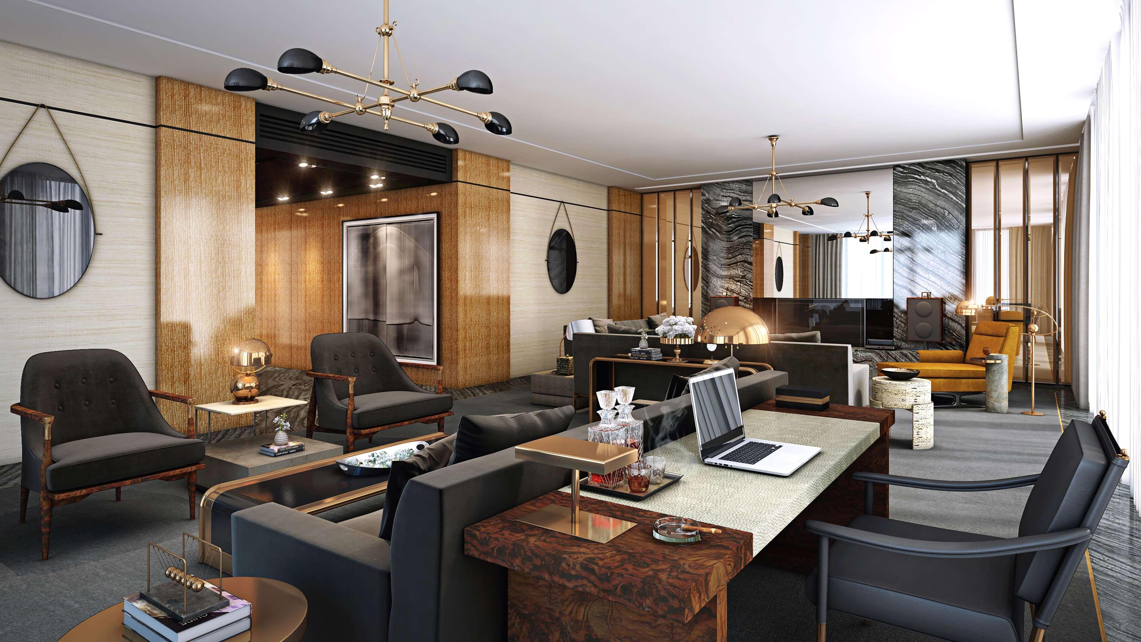 Waldorf Astoria Dubai International Financial Centre Ξενοδοχείο Εξωτερικό φωτογραφία Office interior design