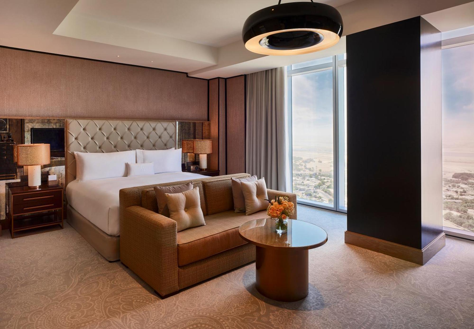 Waldorf Astoria Dubai International Financial Centre Ξενοδοχείο Εξωτερικό φωτογραφία A bedroom at the Address Downtown Dubai